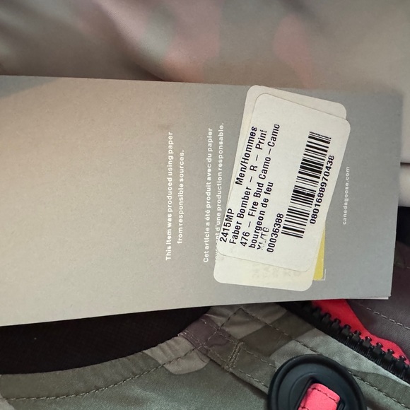 🆕 Canada Goose Faber Bomber Men Jacket, size XL - Picture 6 of 7